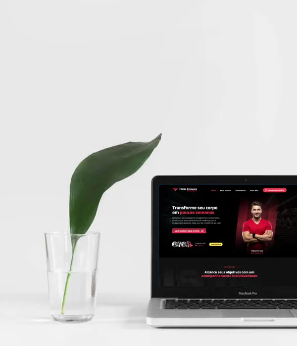 Landing Page Personal Trainer